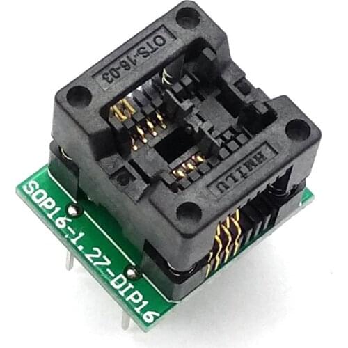 SOP8 to DIP8 SA602 gold plated IC test stand 2493 narrow body switch seat burning 150mil