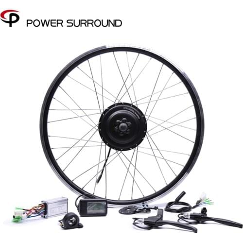 Sale Real Electric Bicycle Bicicleta Eletrica 36v350w Front/rear Bike Conversion Kit Brushless Hub Motors 20'' 26'' 28