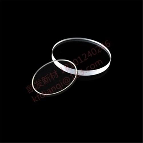 Sapphire Square-Al2O3 Single crystal substrate-D40.0*2.0mm-glasfolie-Epitaxial coating-double polishing