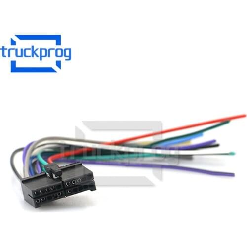 TruckProg ISO Car Radio Harness Cable for Prology/Elenberg/Mystery/Hyundai(RUS) 15-008