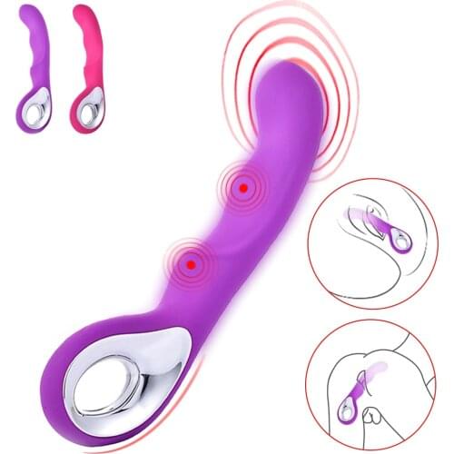 G Spot Dildo Vibrator 10 Speed AV Stick Anal Plug Clitoris Stimulator Vaginal Massager Sex Toys for Women Men Adult Sex Products