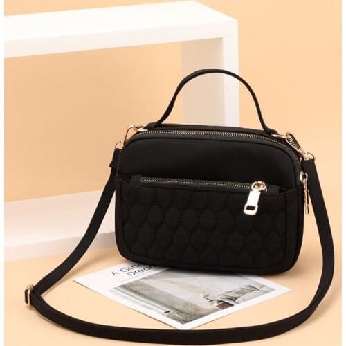 Women Fashion High Quality Nylon Shoulder Bag for Femal Purse Small Womens Crossbody Shoulder Bag Handbag Messenger Bag