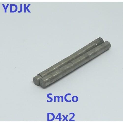 10 20 50 100pcs/lot SmCo magnet 4*2 High temperature resistant 350 degree super strong mm magnet 4x2 for speaker