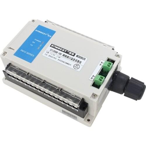 10 channel network interface temperature acquisition module