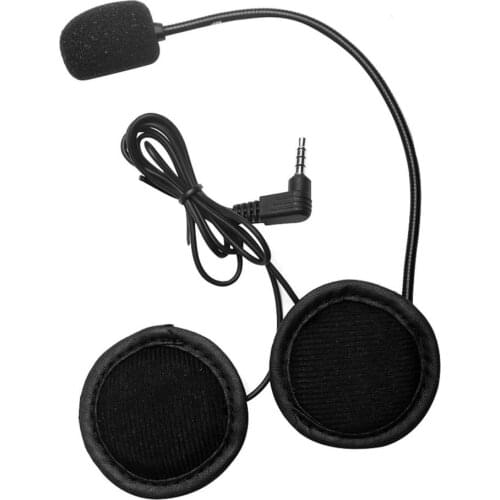 Helmet Microphone Speaker Headset V4/V6 Interphone Universal Headset Helmet Intercom Clip for Motorcycle Device Black Hot Sell