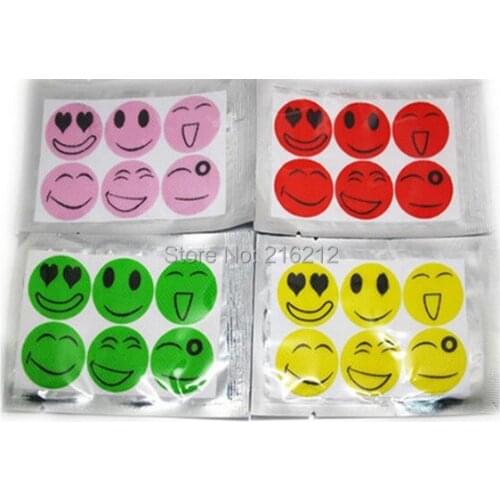 4000 packs Smiling Face Best Mosquito Natural Repellent Patch Insect bug repellent sticker Camping