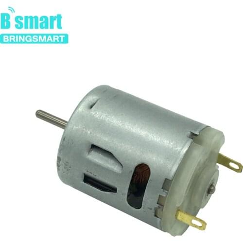 BringSmart RS 360 365 High Speed DC Motor 5000-19400 r/min 12v 18v 24v Mini Motor For Hair dryer Motor