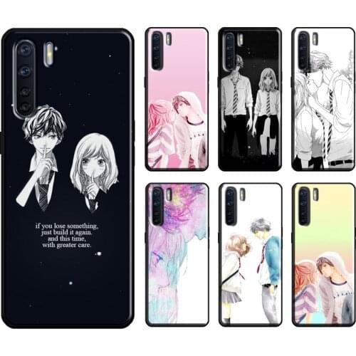 Ao Haru Ride Love Case For OPPO A1K A3S A5S A15 A52 A72 A83 A91 F5 A5 A9 A31 A53 2020 Reno 2 Z 4 Pro Coque