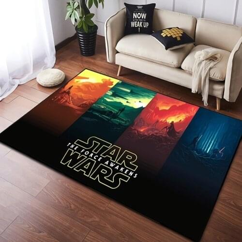 80x160cm Disney Star Wars Carpets for Living Room Bedroom Area Rugs Child Room Play Rug Cartoon 3D Printing Kids Game Mats