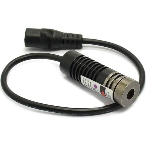 100 Pieces/Lot 405nm 50mW Focusable Violet Blue Laser Dot Spot Laser diode Module