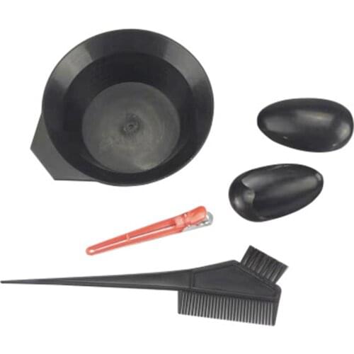8Pcs/Set Hair Dying Tools Set DIY Hair Coloring Hairdressing Brushes Combs Mixing Bowl Salon Hair Dye Tint Hair Styling Tool Kit