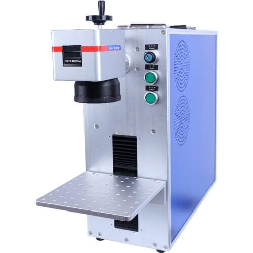 Desktop laser marking machine 30w 20w fiber laser marking machine for metal bulbs