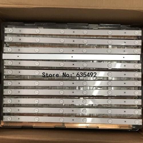 New Kit 11 PCS 6LED(6V) 503mm LED backlight strip for Hi sense HD500DU-B01 RSAG7.820.6311/ROH LED50EC620CA LED50K560U 50EC620CA