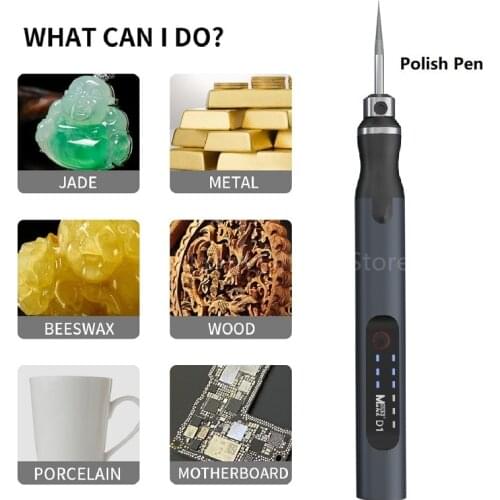 MaAnt D1 Intelligent Charging Grinding Pen Polishing Cutting Drilling Carving Disassembly Face FaceID Lattice Repair Tools