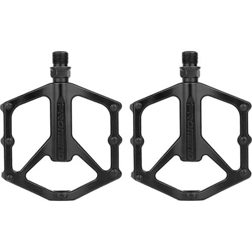 Road Bike Aluminum Alloy Pedals Lightweight Widen 9/16" DU Bearing Pedals