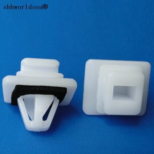 Shhworldsea auto plastic clip Door anti-collision bar buckle for honda