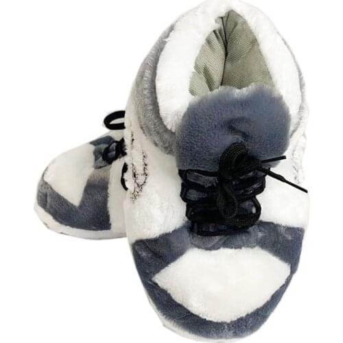 Unisex Winter Warm Home Slippers Women/Men One Size Sneakers Lady Indoor Cotton Shoes Woman House Floor Sliders Ladies Slippers