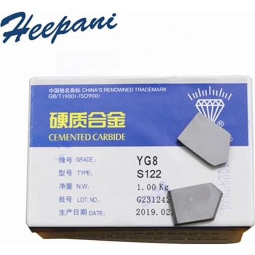 1KG YG6 YG8 YG8C YG11C S120 S122 S226Z cnc carbide welding inserts cemented carbide tips cutting tool branzed blade