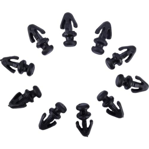10pcs/lot For Ford Mondeo MK2 MK3 MK4 Door Gasket Sill Sealing Clips Weatherstrip Fastener Clip