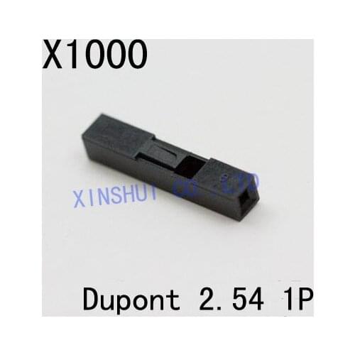 1000pcs 1pin 2.54 dupont connector replace Molex connector