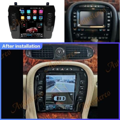 For Jaguar XJ XJL 2004-2008 Android 10.0 6+128G Car GPS Navigation Auto Radio Headunit Multimedia Player Carplay Tape Recorder