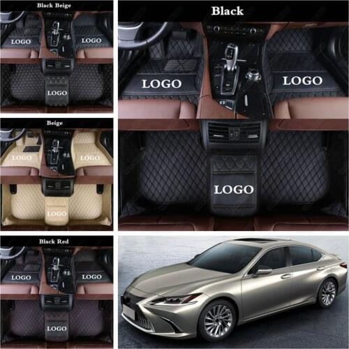 Car Floor Mats for LEXUS IS ES GS HS LS Car Accessories Car Foot Mats Waterproof Floor Mat Custom Automobile Carpet Cover