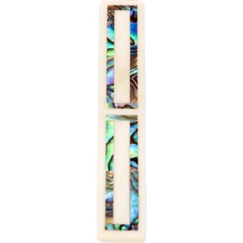 Exquisite Guitar Bridge Tie Block Inlaid String Instrument Accessory