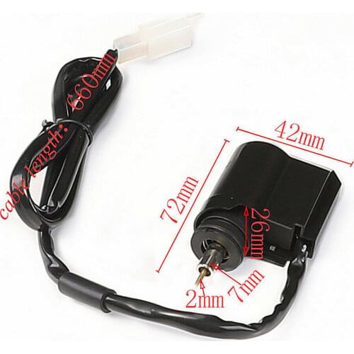 Carburetor Choke Enrichment Valve GY6 125CC 150CC Electric Choke Assembly Jonway Znen Tank Lance Baron Vintage