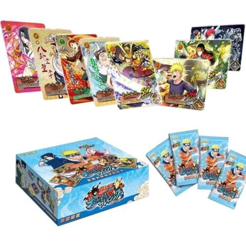 Narutoes Cards Letters Paper Card Letters One Games Children Anime Peripheral Character Collection Kids Gift Playing Card Toy