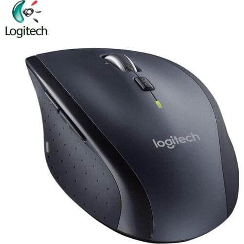 Original Logitech M705 Laser Wireless Mouse Support Official Verification with 2.4GHz Wireless 1000dpi for Windows 10/8/7