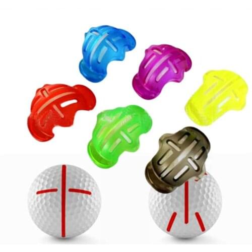 Golf Ball Alignment Line Marker Marks Template Draw Mark Positioning Ball Clip Template Alignment Putting Putt Linear