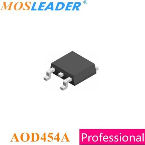 Mosleader AOD454A TO252 500PCS AOD454 DPAK N-Channel 40V 20A Original High quality