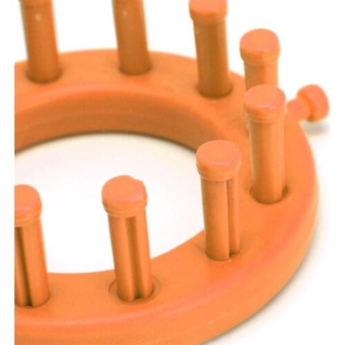 Bloom Loom Set Knitter Knitting Flower Loom Make Embellishments for hat scarves