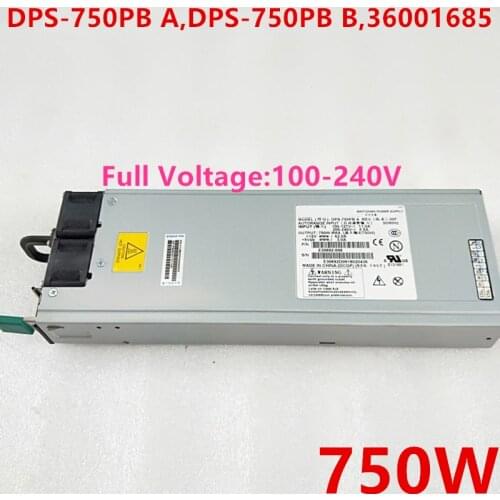 New PSU For Lenovo R525 G2 750W Power Supply DPS-750PB A DPS-750PB B 36001685
