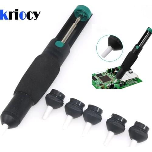 Plastic Powerful Desoldering Pump Suction Tin Vacuum Soldering Iron Desolder Gun Soldering Sucker Pen Removal Hand Welding Tools