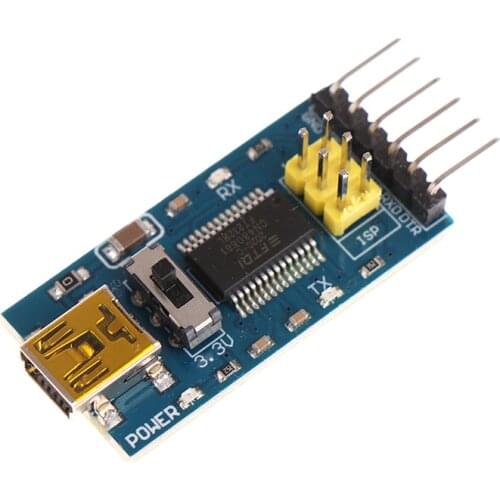 FTDI FT232RL FT232 USB 3.3V 5.5V to TTL Serial Adapter Module Mini Port for Pro TO 232 Basic Program Downloader For Arduino