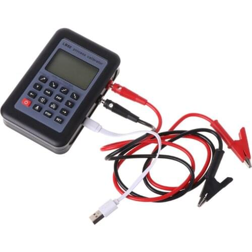 1 Set LCD Display Calibrator Tester Resistance Current Voltage Voltmeter 4-20mA Signal Generator Source Process Calibrator A5YD