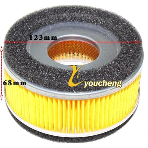 152QMJ 157QMJ Universal Round Air Filter Chinese GY6 125cc 150cc Scooter Filter Element Moped ATV Go-Kart KLX-LY