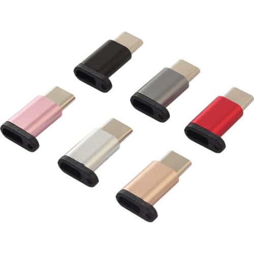 USB-C Type-C to Micro USB Data Charging Transferring Adapter For Samsung Galaxy Note8 Cell Phone Charger USB cable Drop Shipping