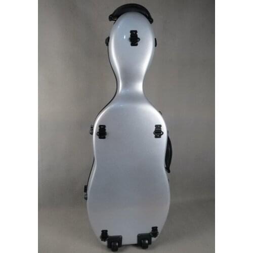 1pcs adjustable hard glass fiber gray Viola case for viola 15"-17 inch