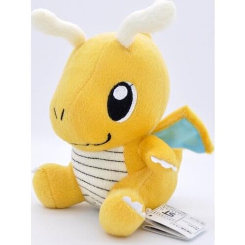 16cm Pokemon Dragonite Plush Toys Stuffed Doll Soft for Children Kids Gift