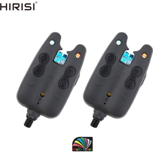 2pcs Multi-Color Carp Fishing Bite Alarm Indicator Color Change LED Light Anti-theft Carp Coarse Fishing Tackle