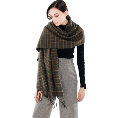 200*68cm Cashmere imitation Shawl Scarf Autumn Winter Scarves Men Foulard Square Hijab Ladies wrap muffler pareo female hijab