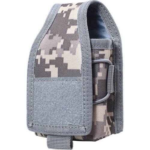 5 Colors Outdoor Tactical Walkie-talkie Bag Multi-function Protable Interphone Holder for Hiking Camping Accessory