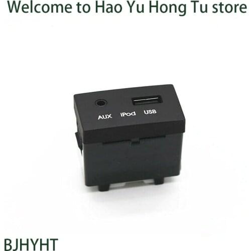 961201R000RY Jack Assy AUX & USBFOR Modern 2011 2012 2013 Accents Solaris USB Reader for iPod AUX Port Adapter Assembly