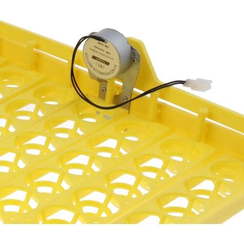 Automatic 56 Chicken Duck Quail Egg Incubator Turner Tray w/ 220V Volt Motor