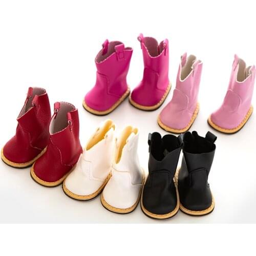New Fashion boots shoes Wear Fit 17 inch 43cm Doll Born Baby Doll Accessories For Baby Birthday Festival Gift