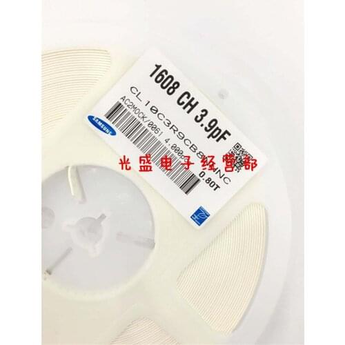 CL10C3R9CB8NNNC CAP CER 0603 3.9P 3R9C ±0.25pF 50V C0G Ceramic Capacitor 4000pcs Ceramic Capacitor