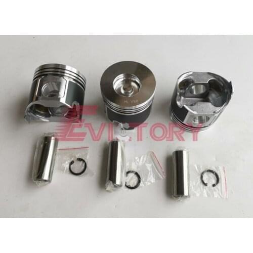 For YANMAR 3TN100E 3TN100L 3TN100 engine bearing ring and piston kit