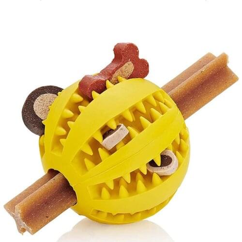 Toys for Dogs Ball Interactive Dog Toys Dog Chew Toys Tooth Cleaning Elasticity Small Big Dog Toys Rubber Pet Toys